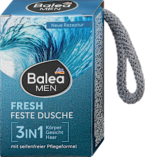 Trdo milo za tuširanje Fresh 3 v 1 Balea MEN