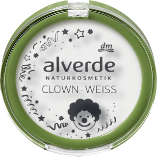 Clownweiß Natürlich Bunt  alverde NATURKOSMETIK
