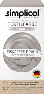 Textilfesték Jegeskávé barna Simplicol