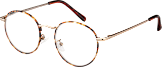 Fertig-Lesebrille Vollrand demi braun + 1,50 VISIOMAX