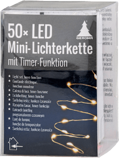 LED Lichterkette Mini warm/weiß keine Marke