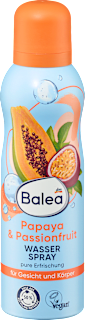Papaya & Passionfruit vodeni sprej za telo Balea
