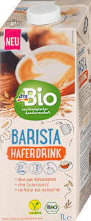 Ovsený nápoj Barista dmBio