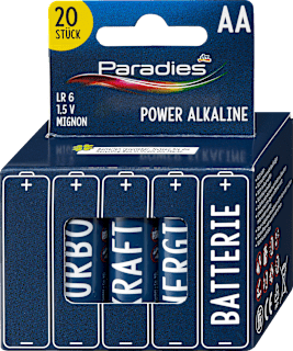 Batterie alcaline mignon AA Paradies