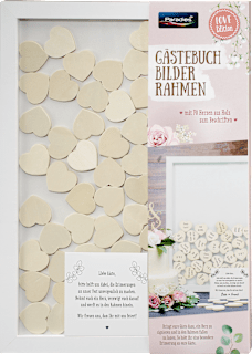 Gästebuch Rahmen 42 x 30 cm Paradies