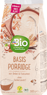 Porridge Basis mit Dinkel & Flohsamen dmBio