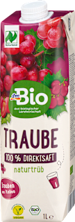 Hroznová šťava 100 % dmBio