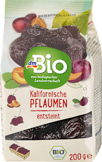 Kalifornische Pflaumen entsteint dmBio