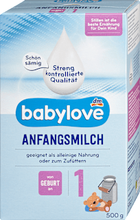 Anfangsmilch 1 von Geburt an babylove