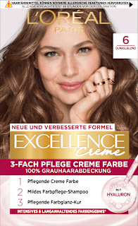 Creme 3-Fach Pflege Creme Farbe - Nr. 6 Dunkelblond L'ORÉAL PARiS EXCELLENCE Creme