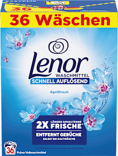 Waschmittel Pulver Aprilfrisch  Lenor