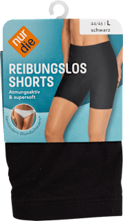 Shorts Reibungslos schwarz, Gr. 44/46 nur die