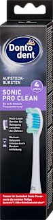 Náhradné hlavice na sonickú kefku Pro Clean Dontodent