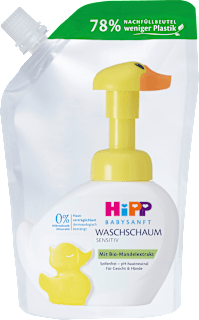 Baby Waschschaum sensitiv Nachfüllbeutel HiPP Babysanft