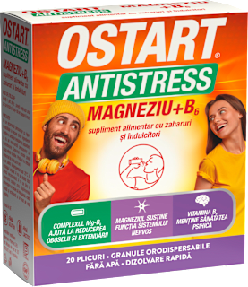 OSTART ANTISTRESS MAGNEZIU + B6 Fiterman Pharma