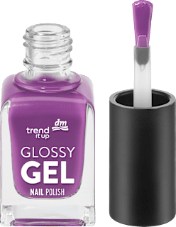Lak za nohte Glossy Gel, 160 Dark Plum Purple trend !t up