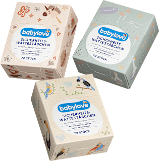 Sicherheits-Wattestäbchen sortiert babylove