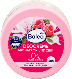 Deodorant v obliki kreme z vonjem maline in magnolije Balea
