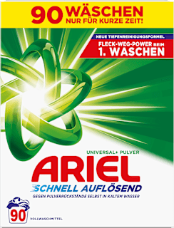 Vollwaschmittel Universal + Pulver  ARIEL