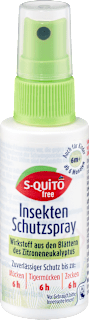 Insektenschutzspray Reisegröße S-QUiTO free