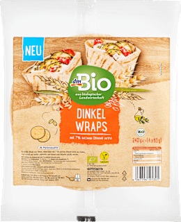 Bio tortilje iz pirine moke z oljčnim oljem dmBio