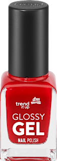 Körömlakk, Glossy Gel - Nr.130 Dark Red trend !t up