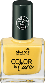 Lak za nohte Color & Care, 110 Yellow Sunshine alverde NATURKOSMETIK