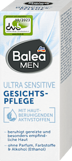 pleťový krém Ultra Sensitive Balea MEN
