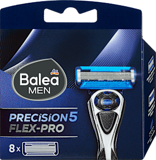 Nadomestne britvice s 5 rezili Precision5 Flex-Pro Balea MEN