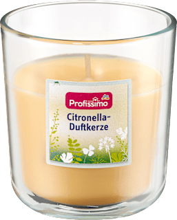 Dišeča sveča v kozarcu Citronella Profissimo