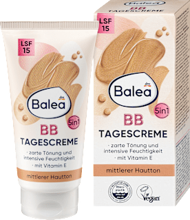 Cremă de zi 5in1 BB cu SPF15 medium Balea