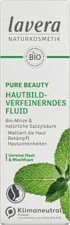 Gesichtsfluid Pure Beauty Hautbildverfeinernd lavera NATURKOSMETIK