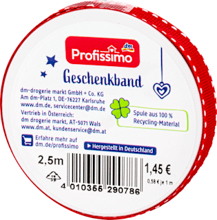 Darilni trak, več različic Profissimo