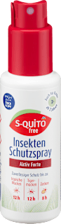 Insektenschutzspray Aktiv Forte S-QUiTO free