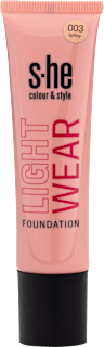 make-up Light Wear Foundation 191/003 toffee s-he colour&style