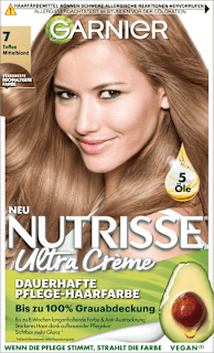 Nutrisse Creme dauerhafte Pflege-Haarfarbe - Nr. 70 Toffee Mittelblond GARNIER NUTRISSE