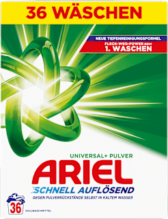Universalwaschmittel Pulver Universal+ schnell auflösend ARIEL