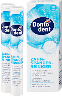 Čistiace tablety na zubné strojčeky Dontodent