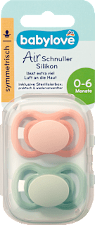 Air suzetă din silicon simetrică 0-6 luni babylove