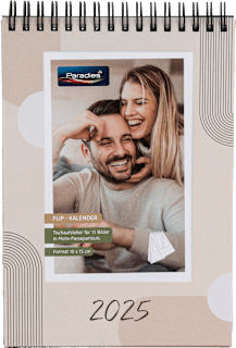 Flip - Kalender 10x15 Paradies