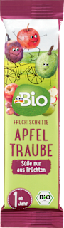 Fruchtriegel Apfel-Traube ab 1Jahr dmBio
