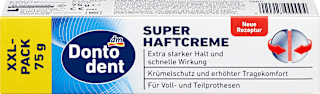 Crema super adesiva per dentiere Dontodent