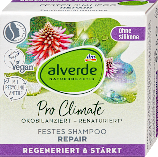 Festes Shampoo Repair alverde NATURKOSMETIK