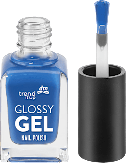 Lac de unghii Glossy Gel 180 Denim Blue trend !t up