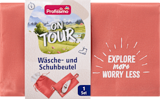 Schuh- & Wäschebeutel on tour Profissimo