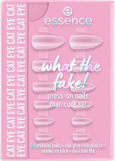 what the fake! umělé nehty 02 CAT EYE essence