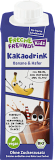 Trinkfertiger Schokodrink Banane & Hafer Freche Freunde
