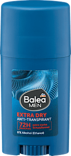 Deodorant antiperspirant Stick Extra Dry Balea MEN