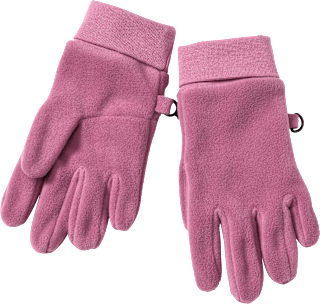 Handschuhe aus Fleece, rosa, Gr. 4 PUSBLU