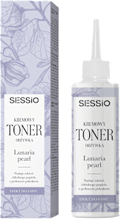 Kremowy toner-odżywka do włosów Lunaria Pearl SESSIO